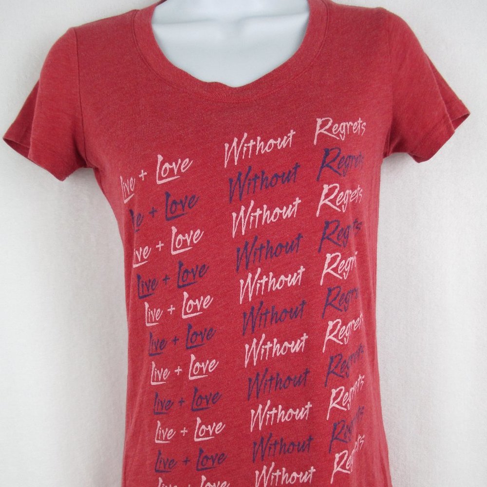 Dutch Bros TShirt Live Love Junior Women Small